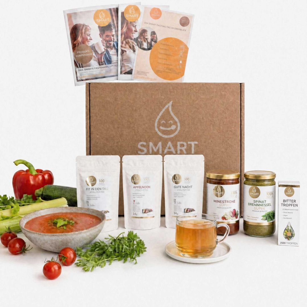 Smart Fasting®  1-Tages-Detox-Kur - DETOX ONE - vegan, natürlich - Fasten nach Buchinger
