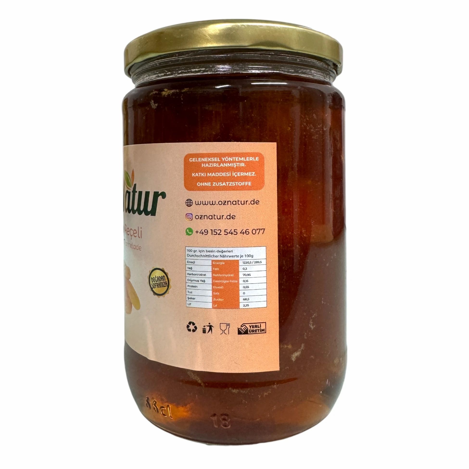 Öz Natur | Aprikosen Konfitüre