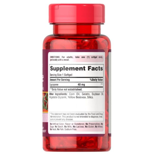 Puritan's Pride Lycopin 40 mg