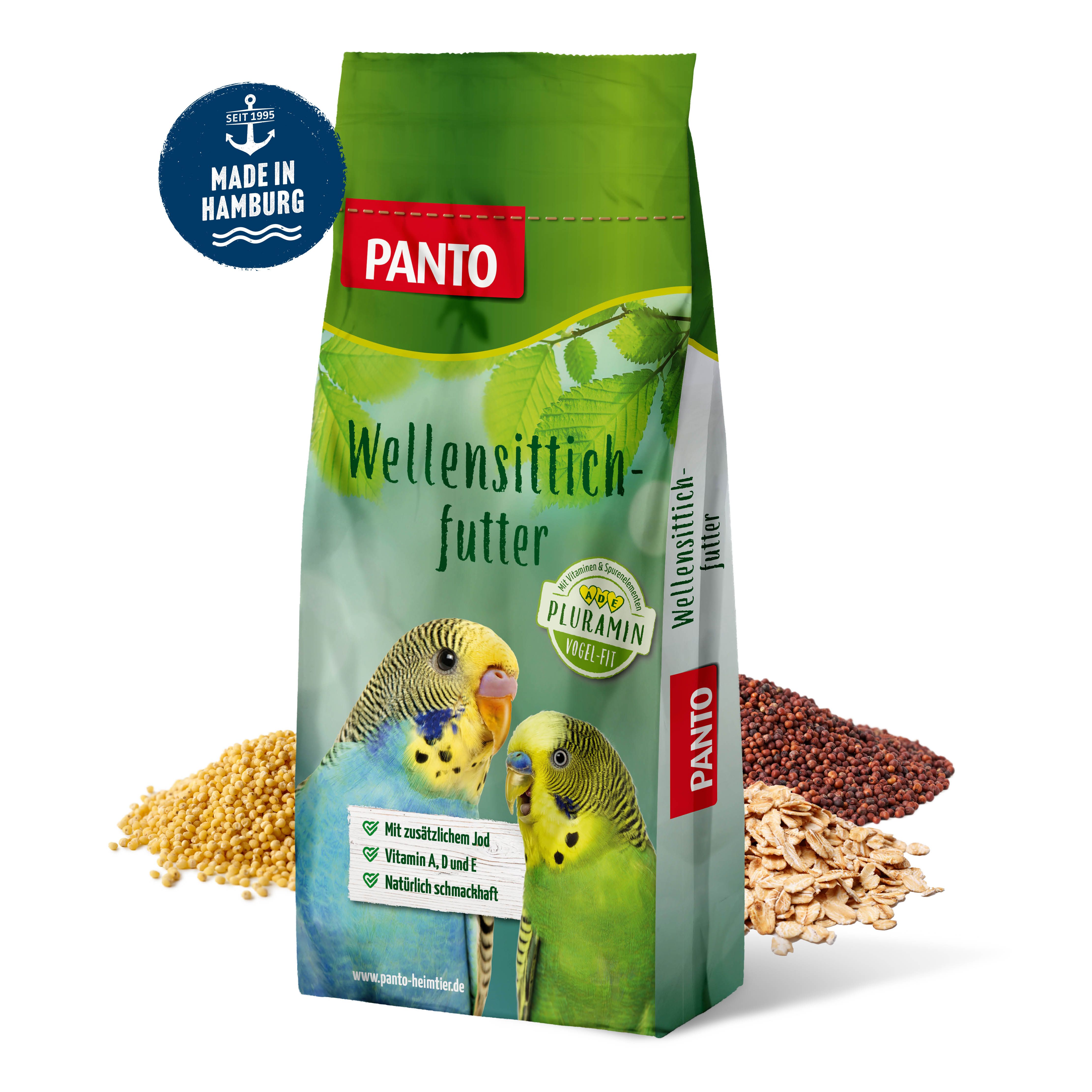 PANTO® Wellensittichfutter mit Pluramin®