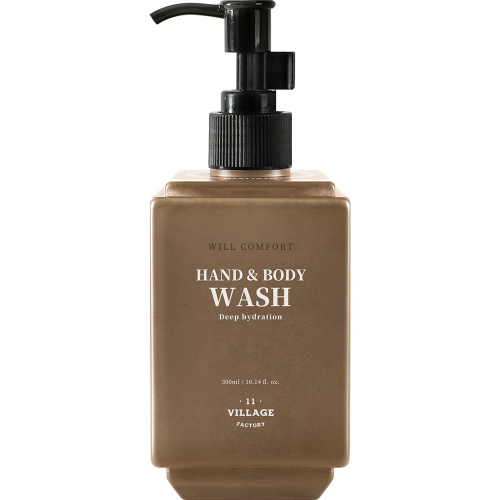 VILLAGE 11 FACTORY Will Comfort Hand and Body Wash deep nourishing Body gel