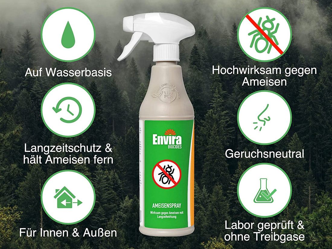 Envira Ameisenspray im Doppelpack mit Drucksprüher