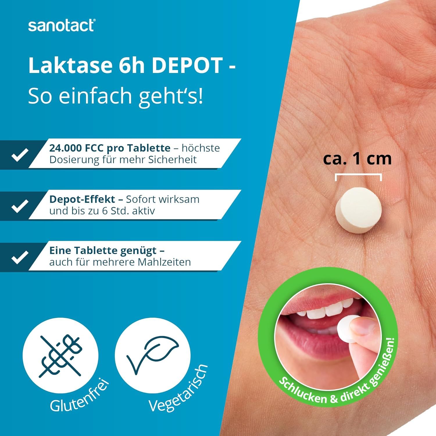 sanotact Laktase 24.000 6h DEPOT
