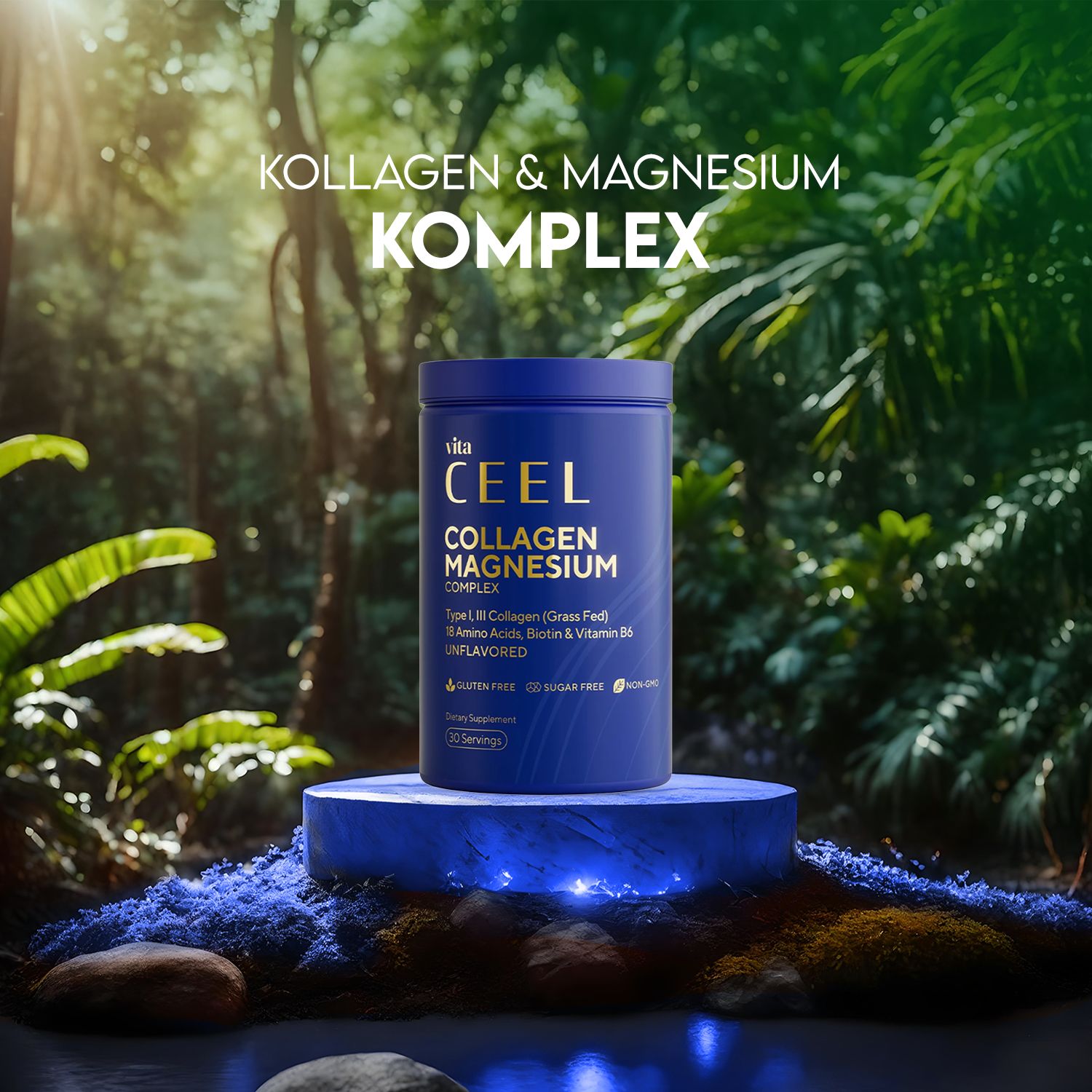 VİTA CEEL Collagen+Magnesium Kombination für Haut