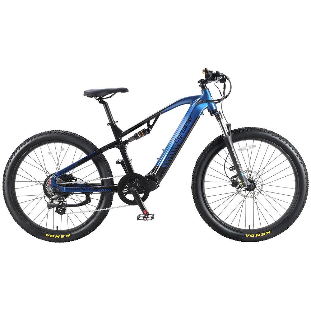 Cyrusher Flex Vollgefedertes E-Bike, 48 V, 15 Ah