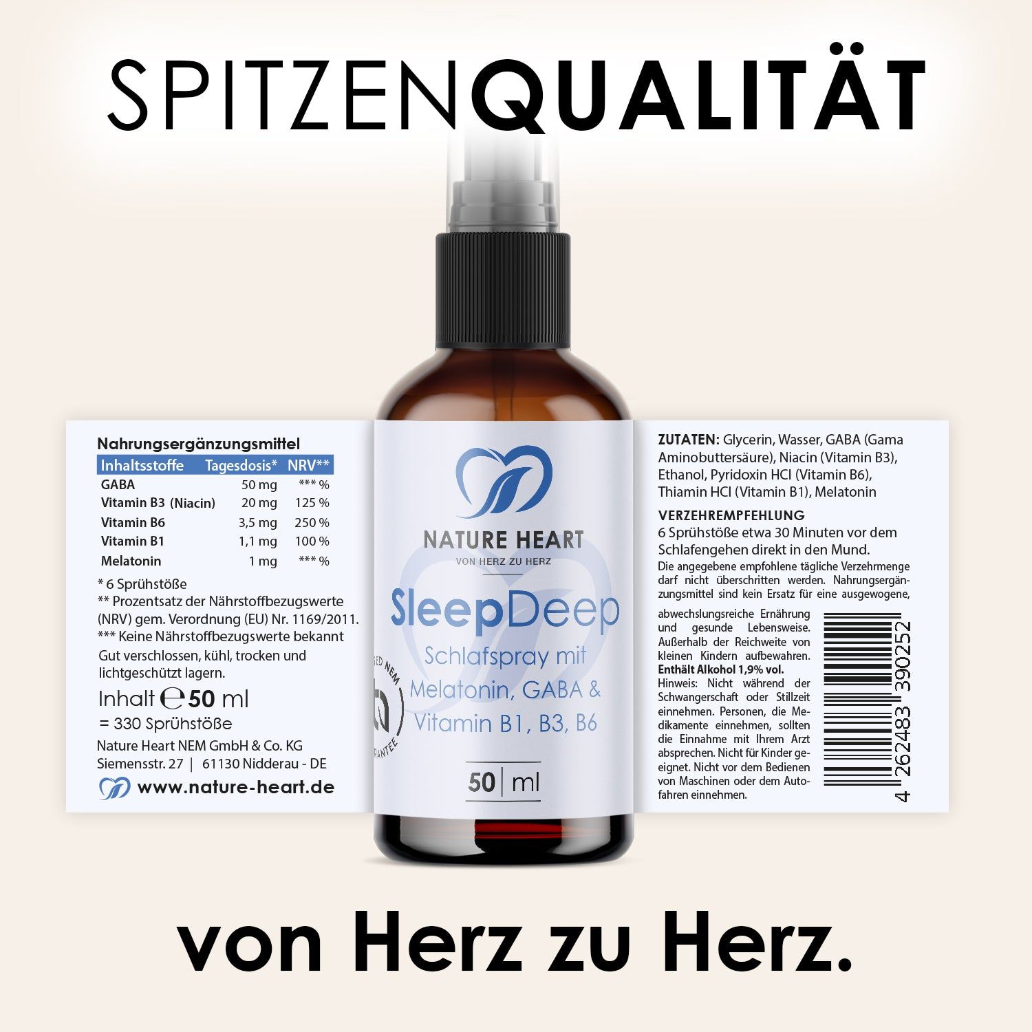Sleep Deep Schlafspray mit Melatonin