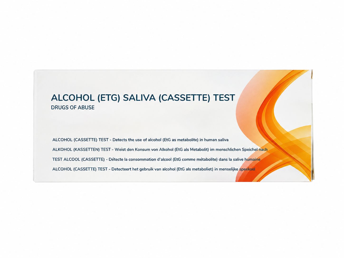 Alkohol (ALC) Speichel-Selbsttest - für Zuhause - Schnellergebnis - CE-zertifiziert