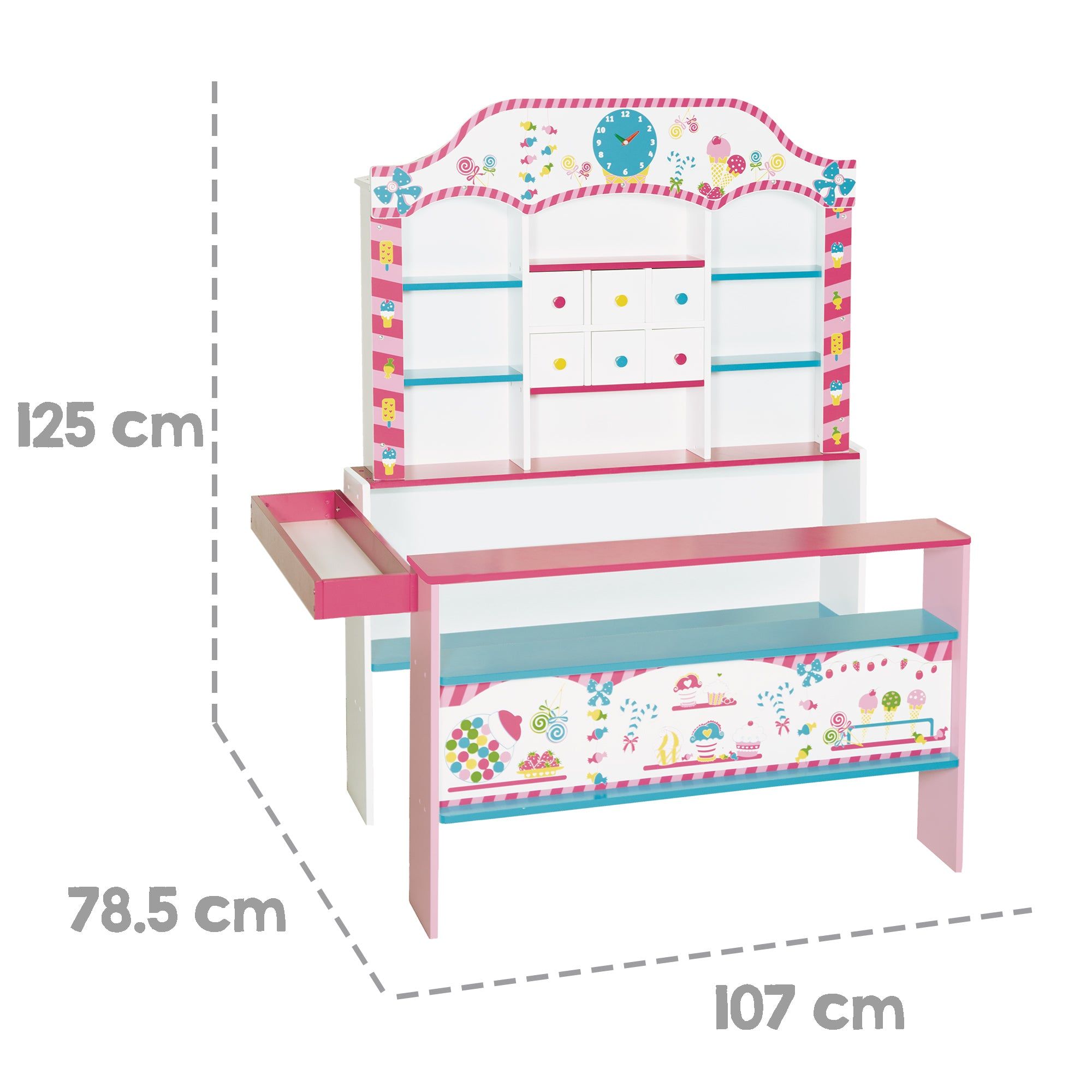 Candyshop mit Zubehör