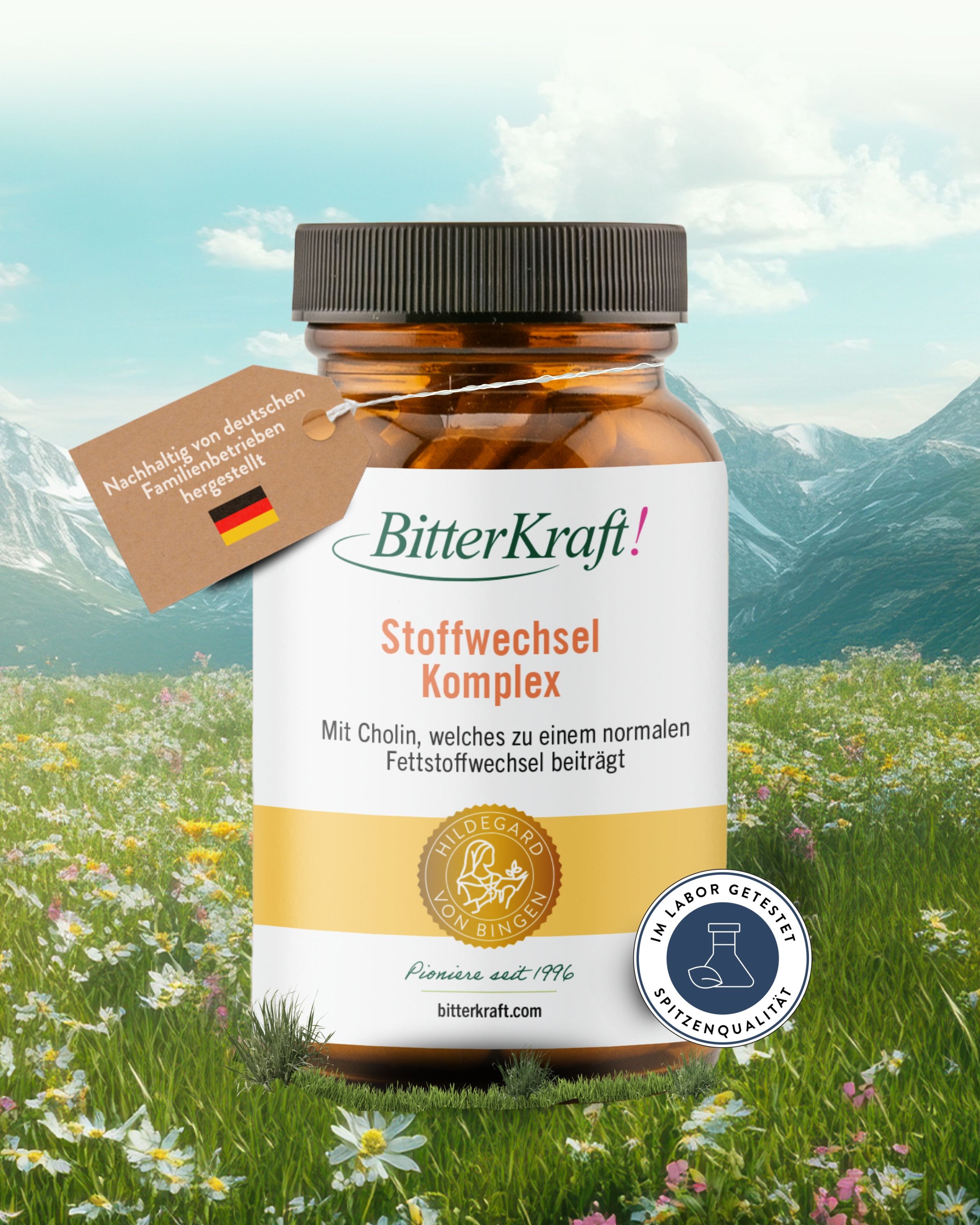 BitterKraft! Hildegard Stoffwechsel Komplex Kapseln