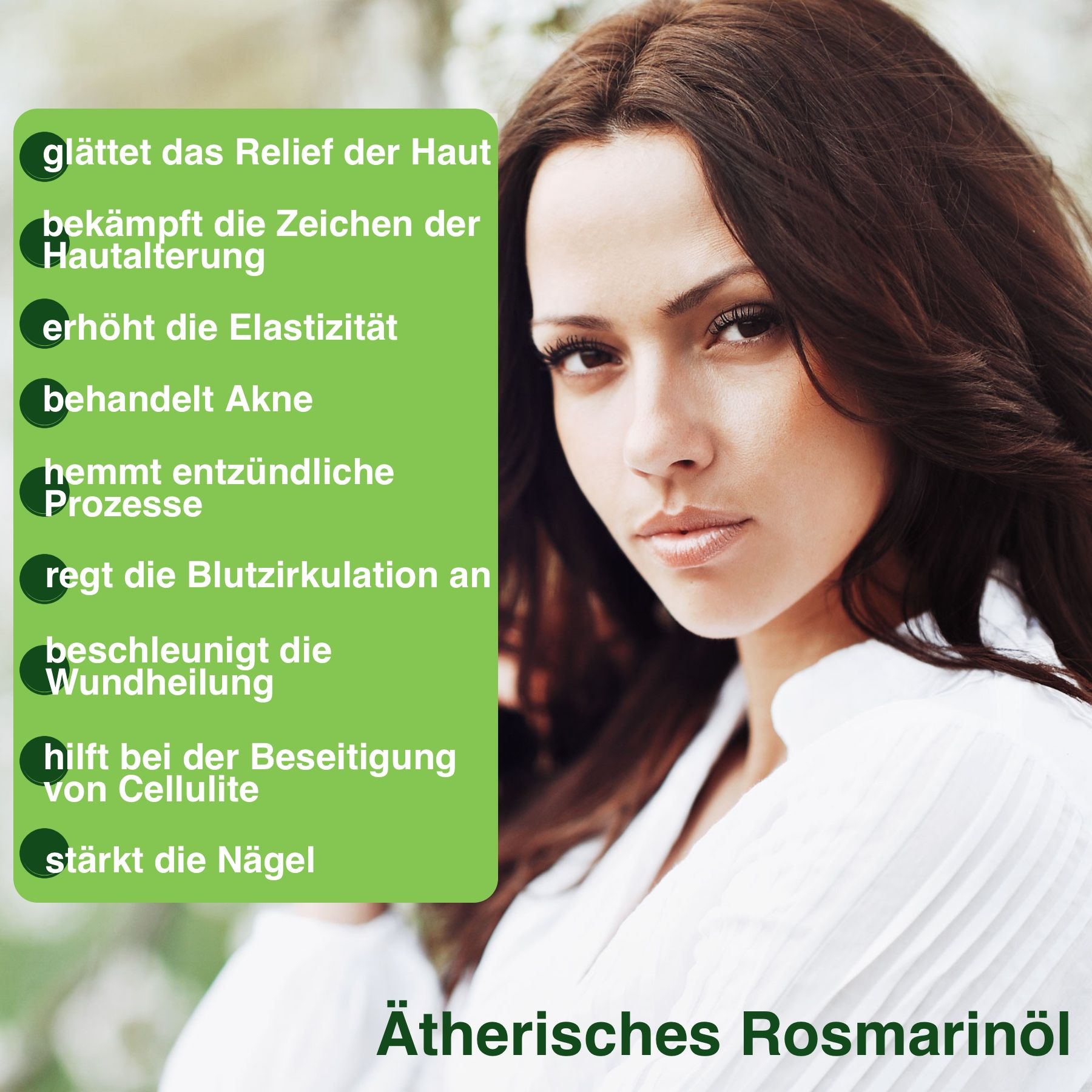 ALIVER Rosmarinöl Ätherisches Öl Haaröl für Haarpflege und Haarwachtstum