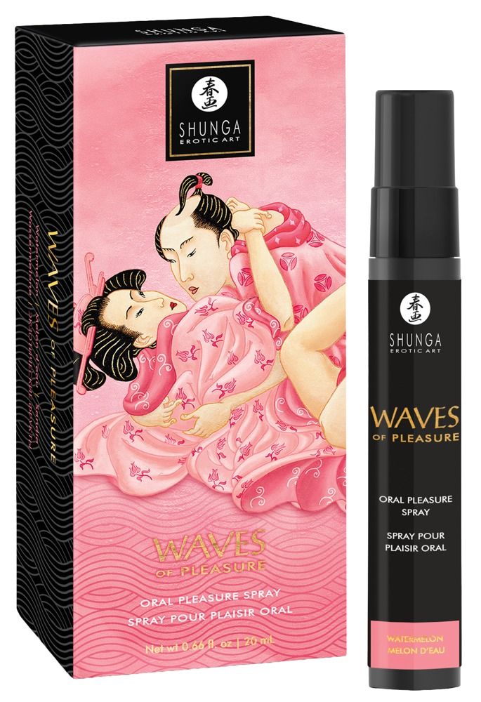 Shunga Erotic Art - Waves of Pleasure - Spray