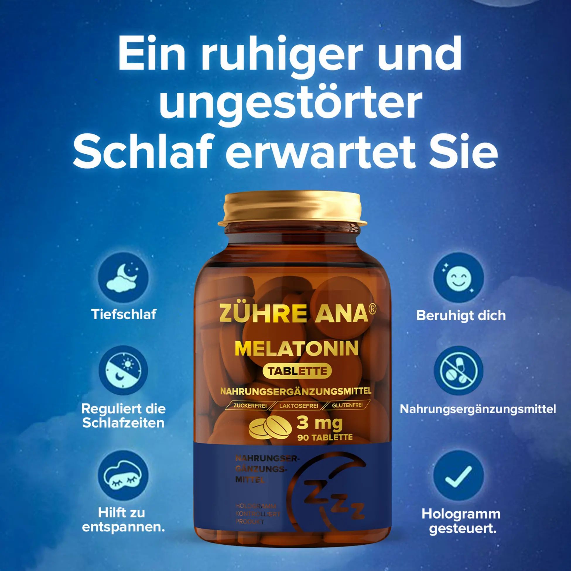 Zühre Ana Melatonin Kapseln