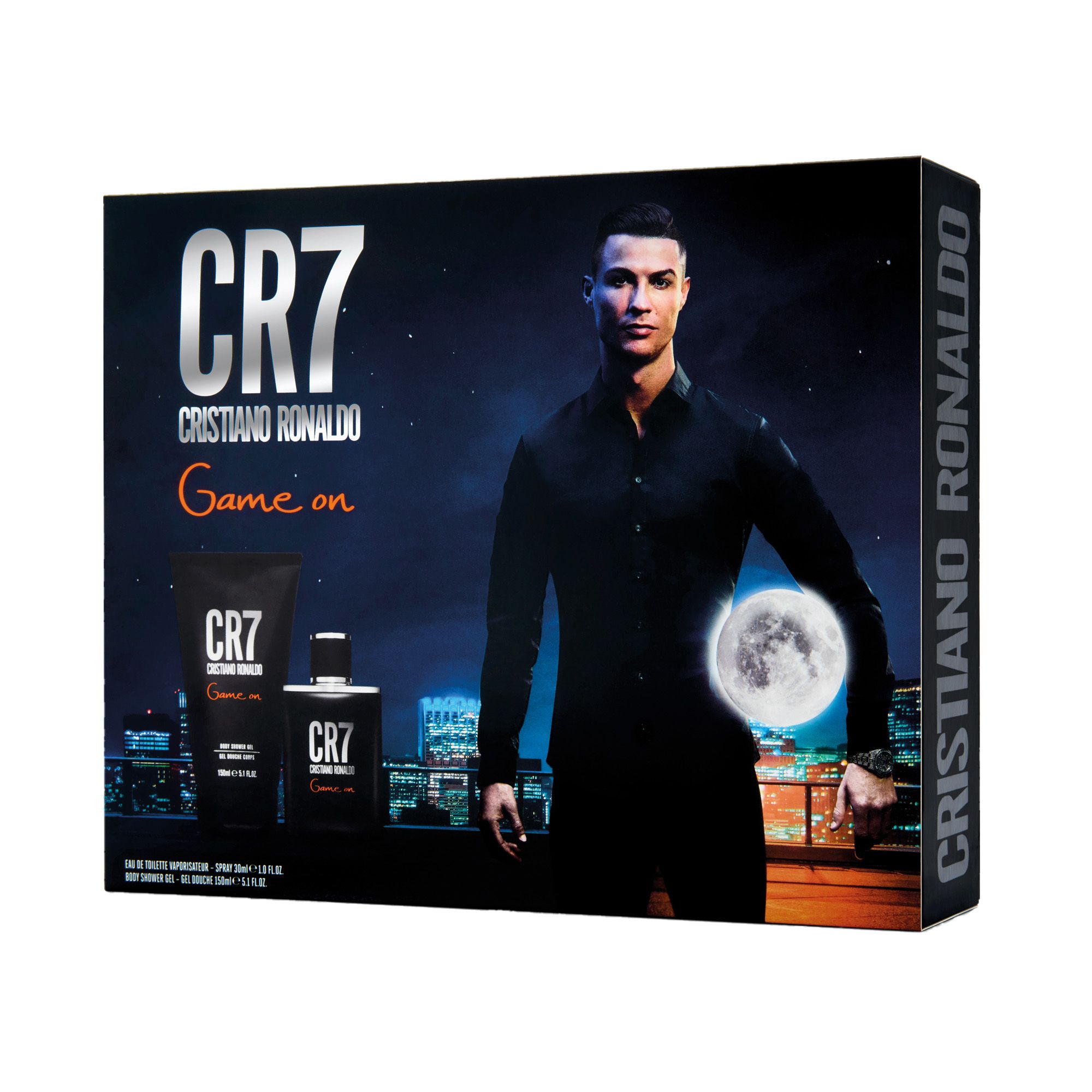 Cristiano Ronaldo CR7 Game On Set Eau de Toilette + Shower Gel