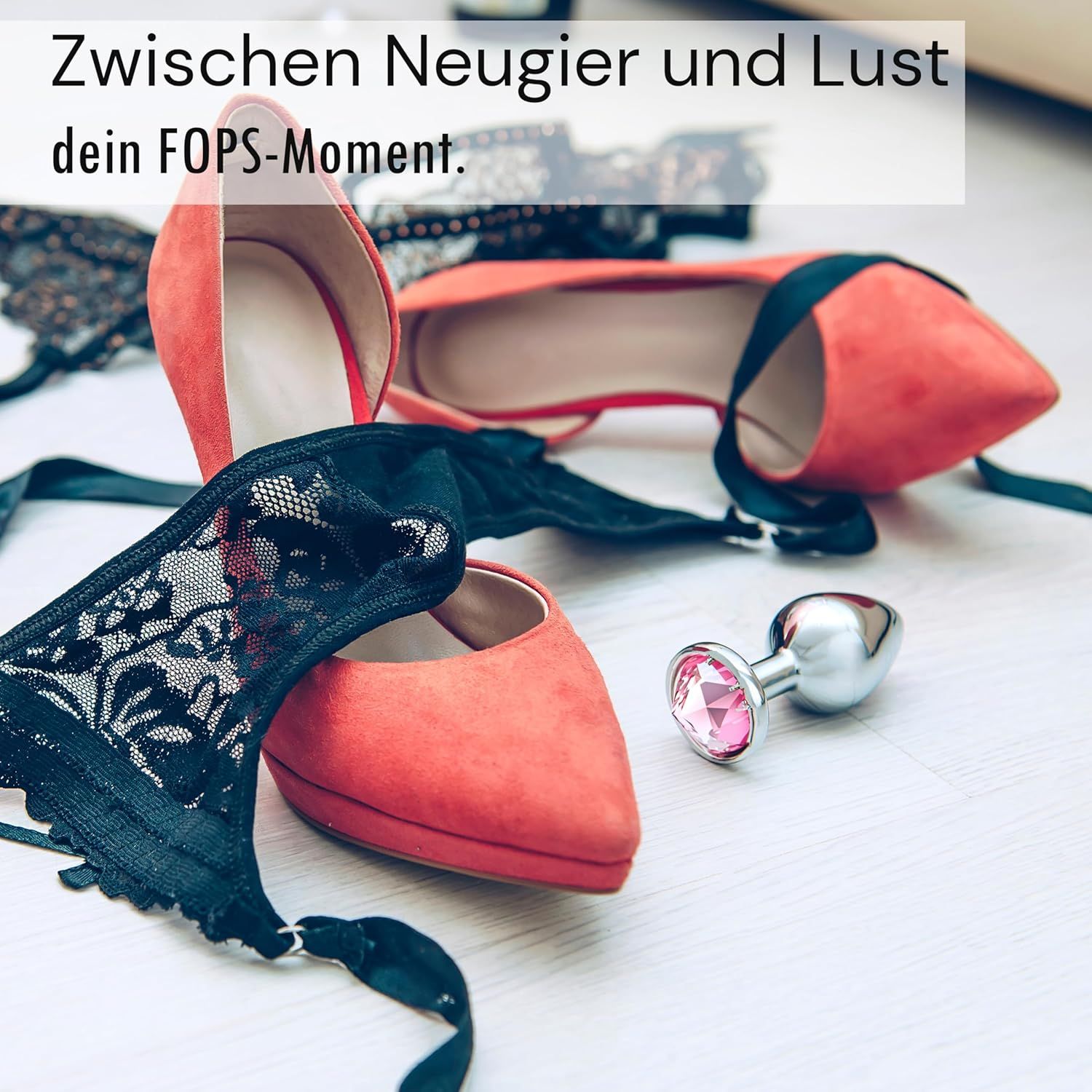 FOPS Anal Plug für Frauen Edelstahl Butt Plug