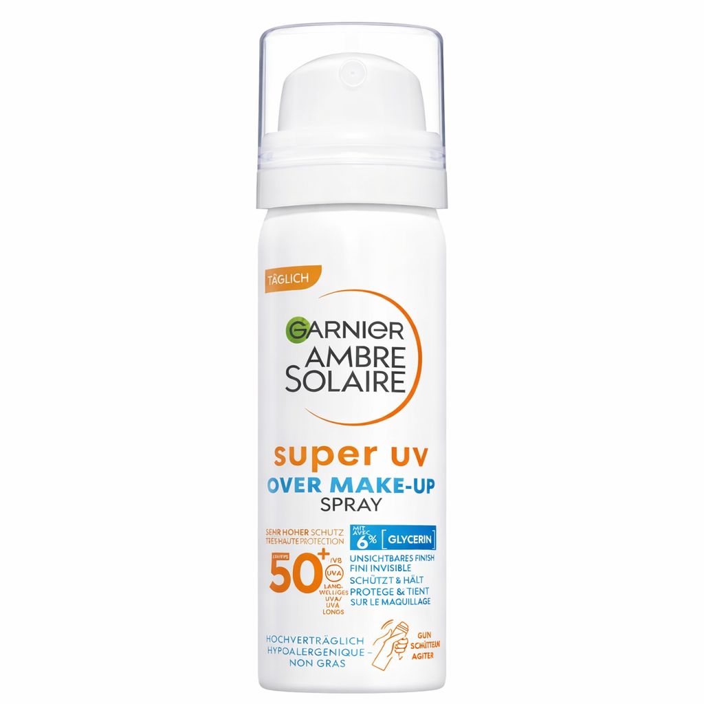 Garnier Super UV Over Make-up Spray mit LSF 50+
