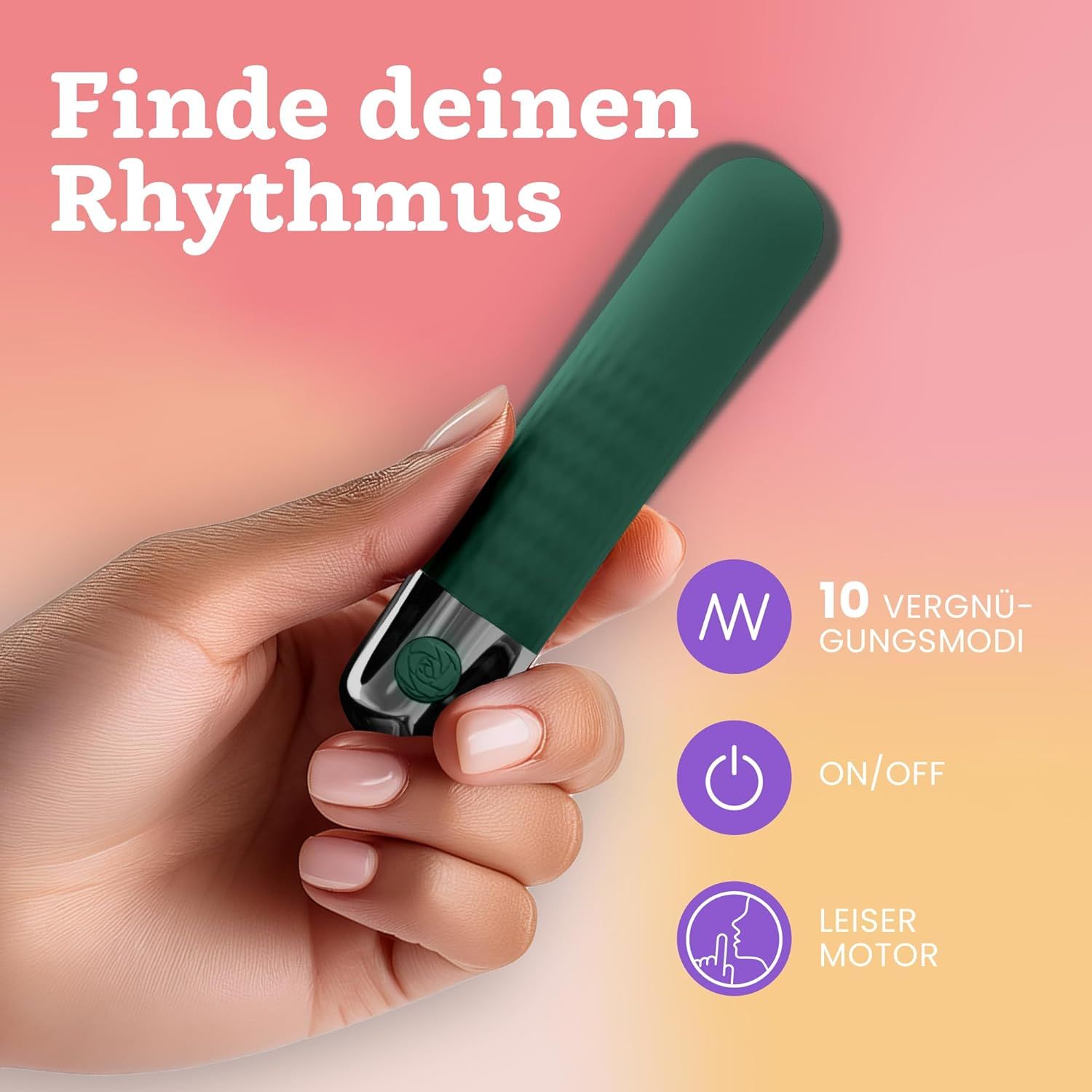 Oliver James Bullet Vibrator Grün