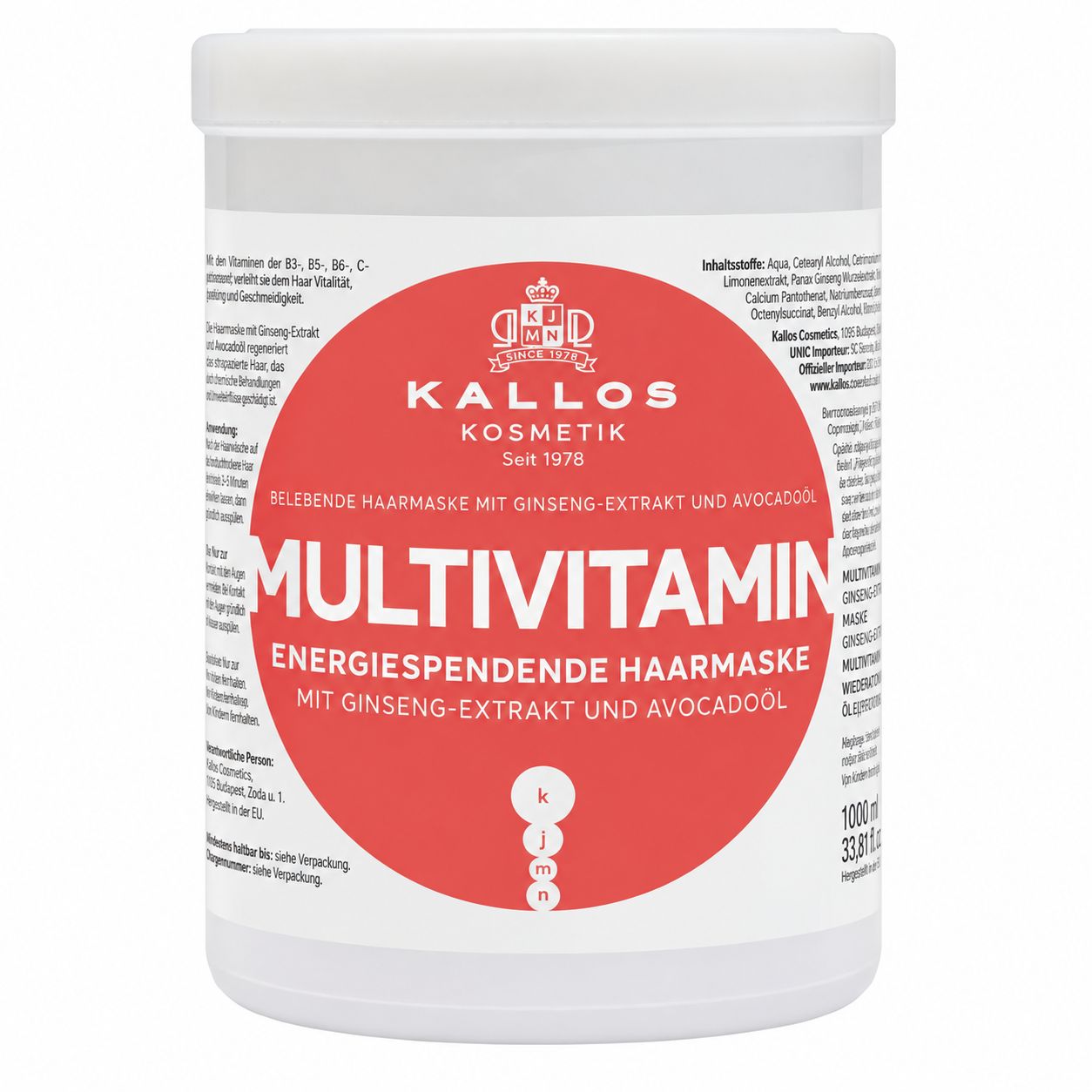 Kallos Multivitamin Haarmaske