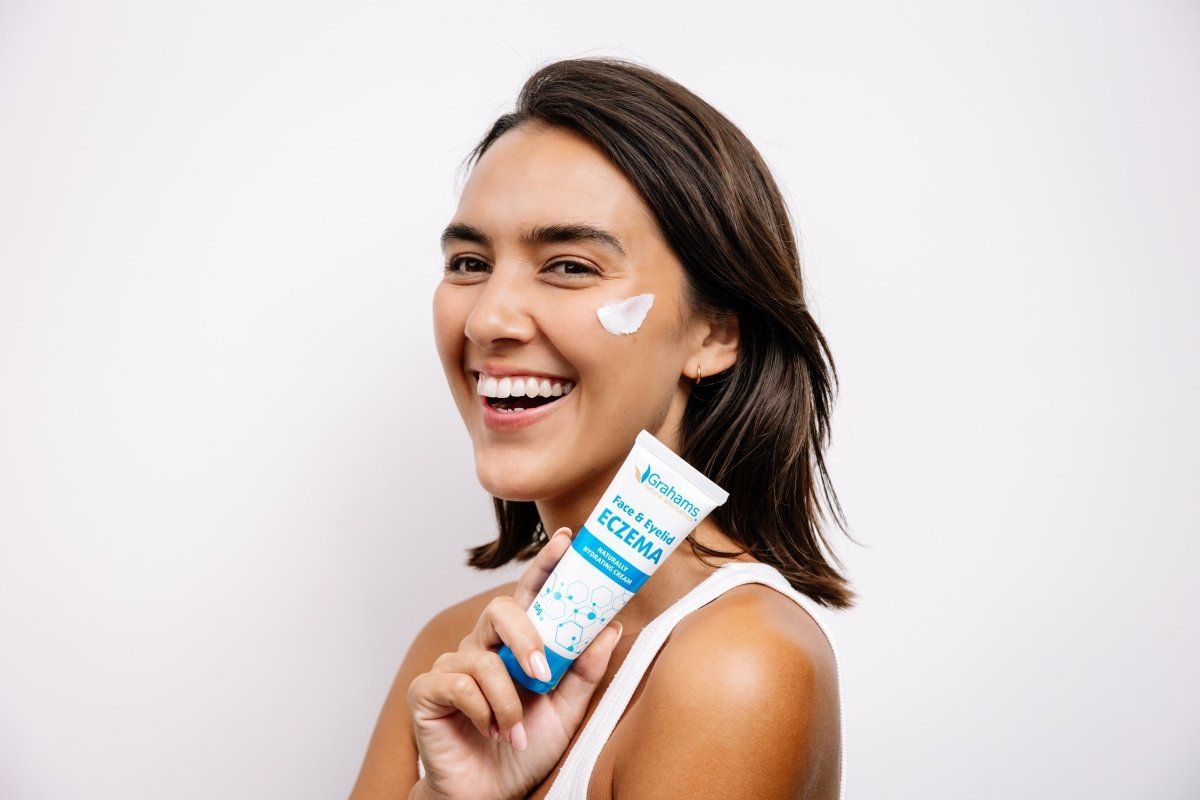Grahams Natural Gesicht & Augenlid Ekzem Creme