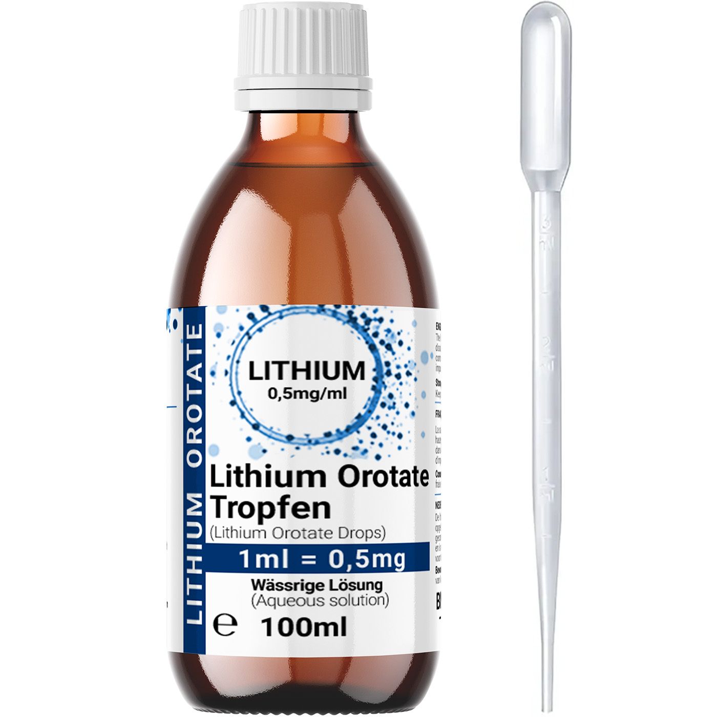 BMUT Lithiumorotat Lösung Tropfen 0,5 mg/ml