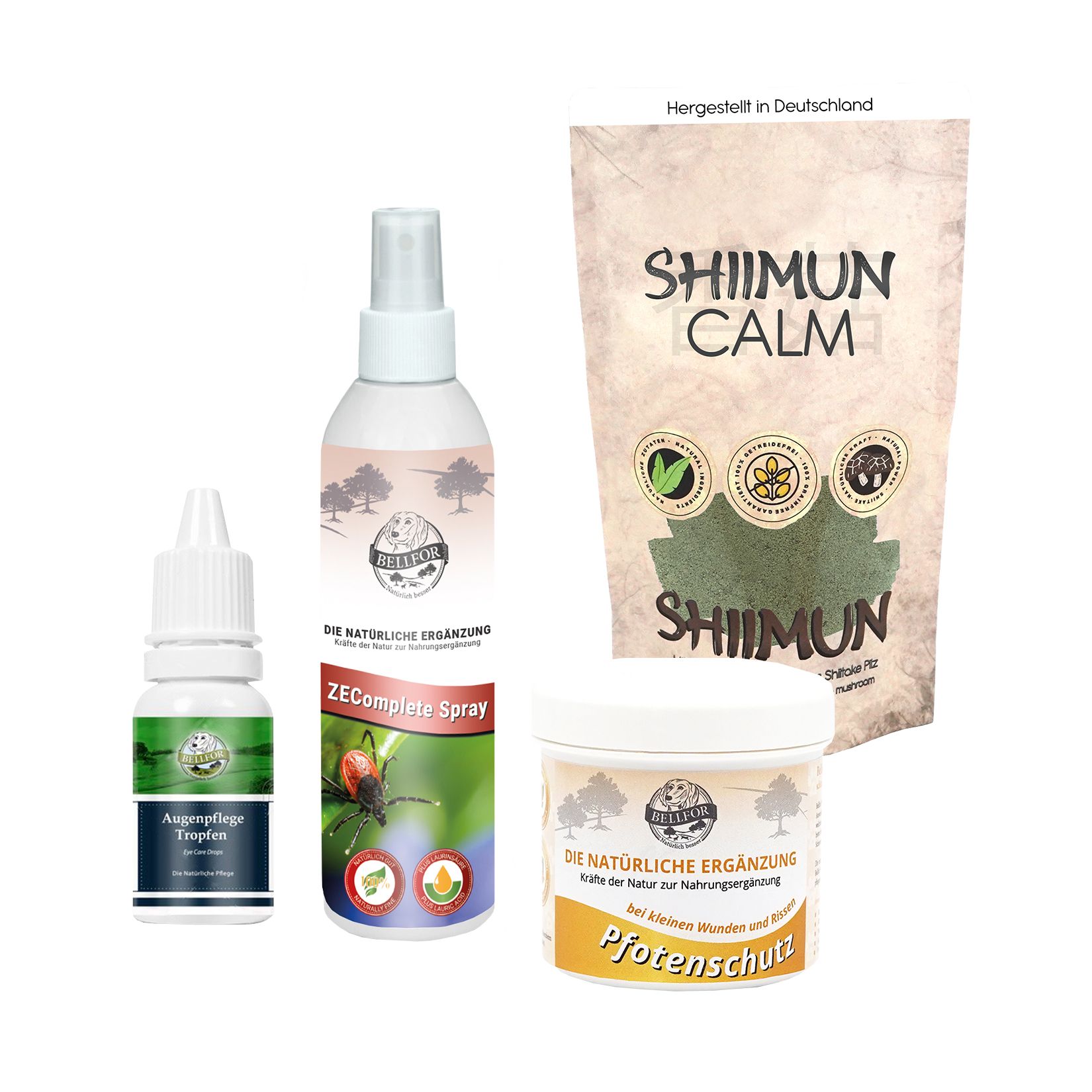 Bellfor Sommerurlaub Hundesparset: Shiimun Calm