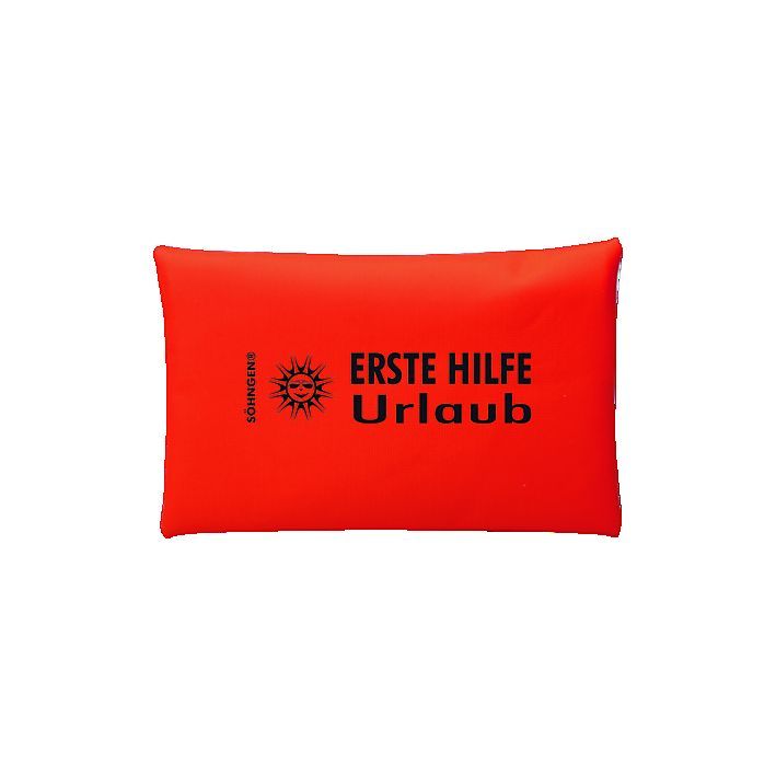 Söhngen Erste Hilfe Set Urlaub mit Inhalt, Farbe orange, Verbandsmaterial