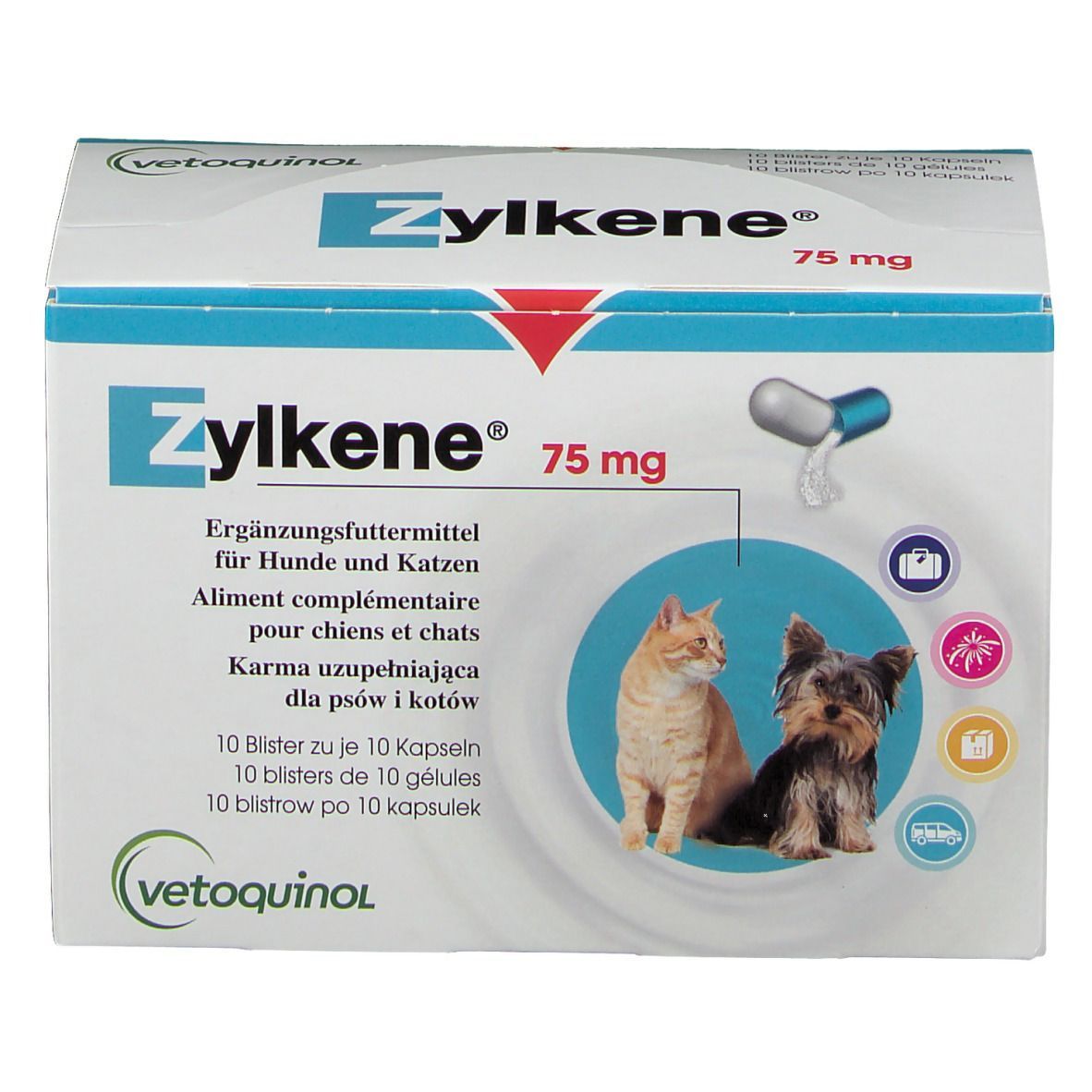 Zylkène® 75 mg für Hunde und Katzen