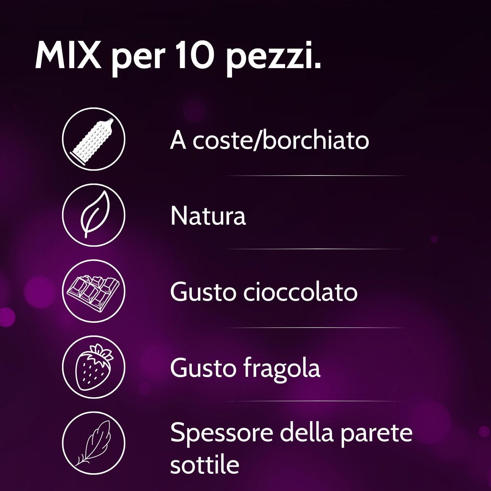 Vibratissimo Kondome Mix 53mm