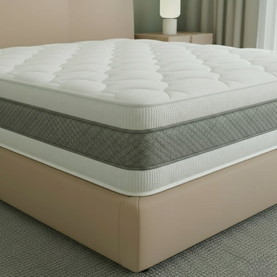 The White Stone Matratze 120x200 20 cm mit hoher Festigkeit | Made in Italy