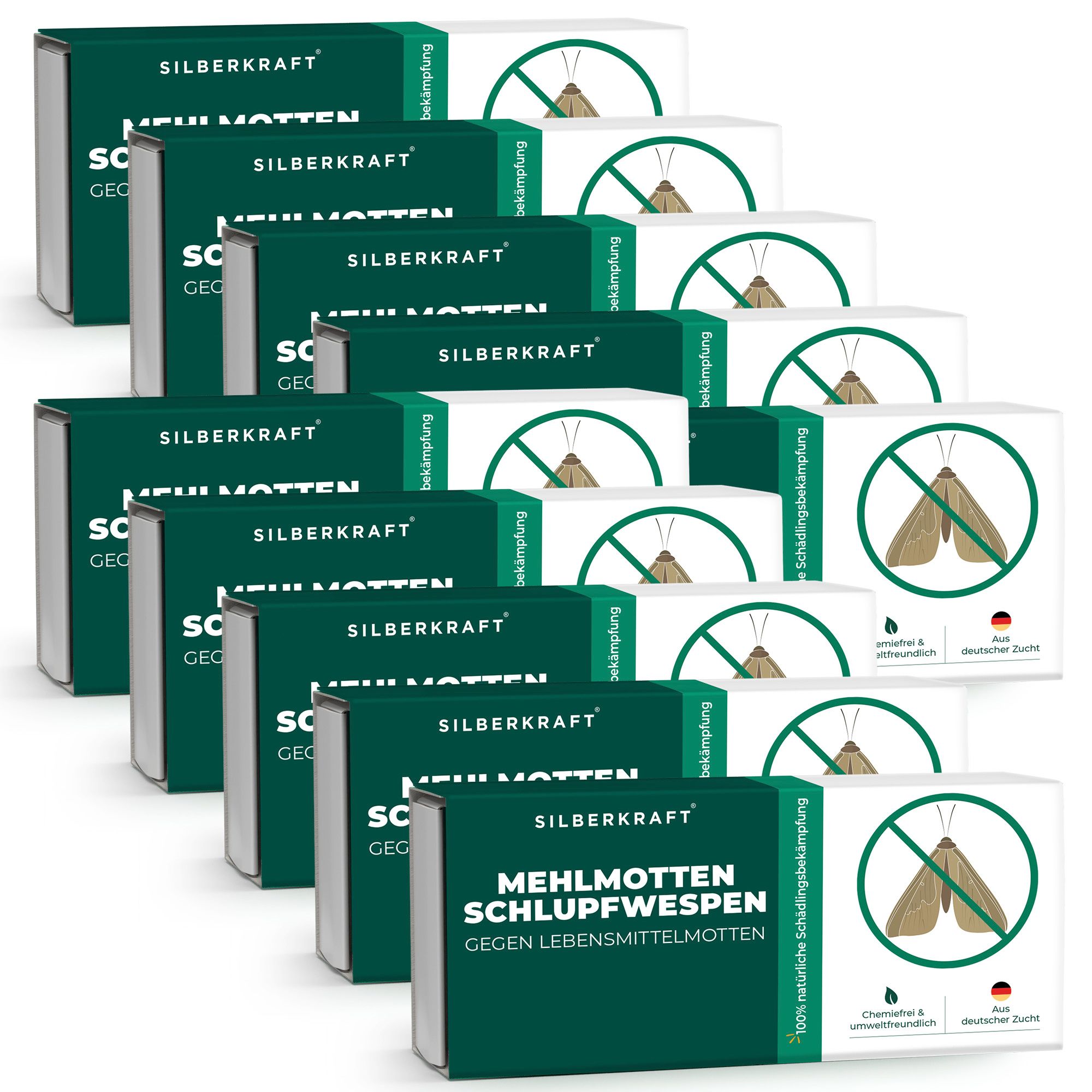 SILBERKRAFT Mehlmottenschlupfwespen