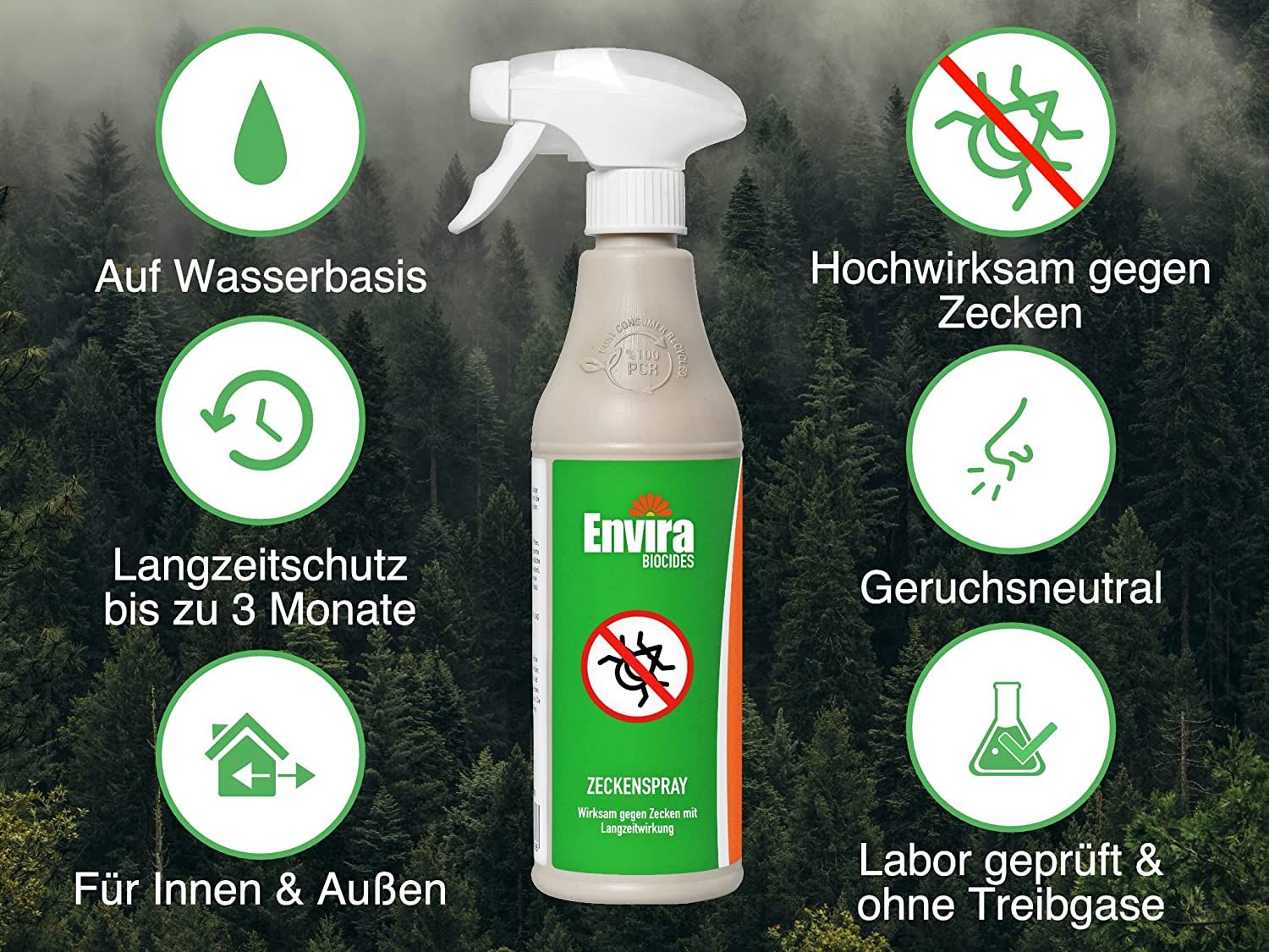 Envira Zeckenspray im Vorteilspack