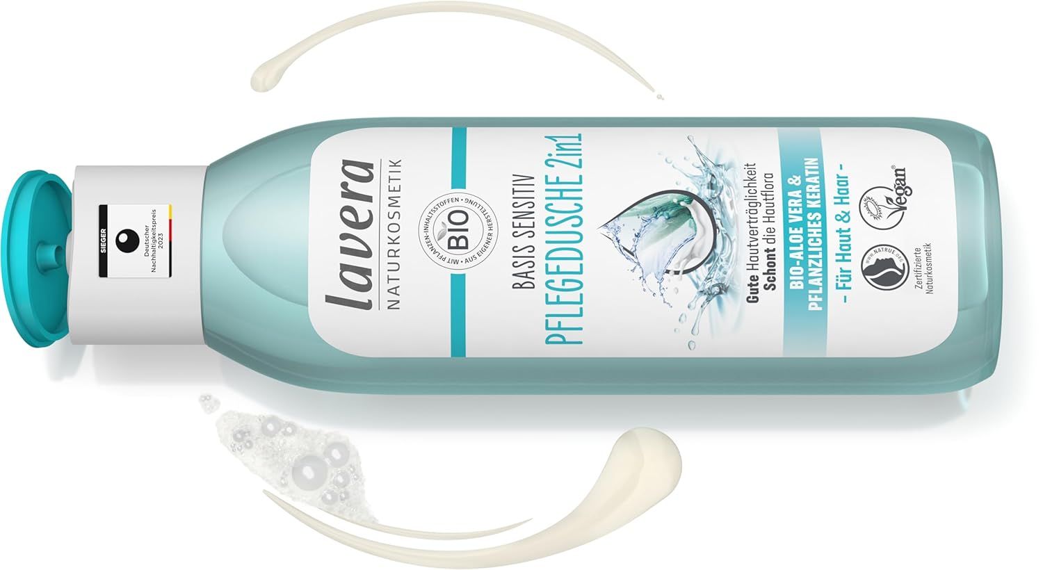 lavera Basis Sensitiv Pflegedusche Haut & Haar