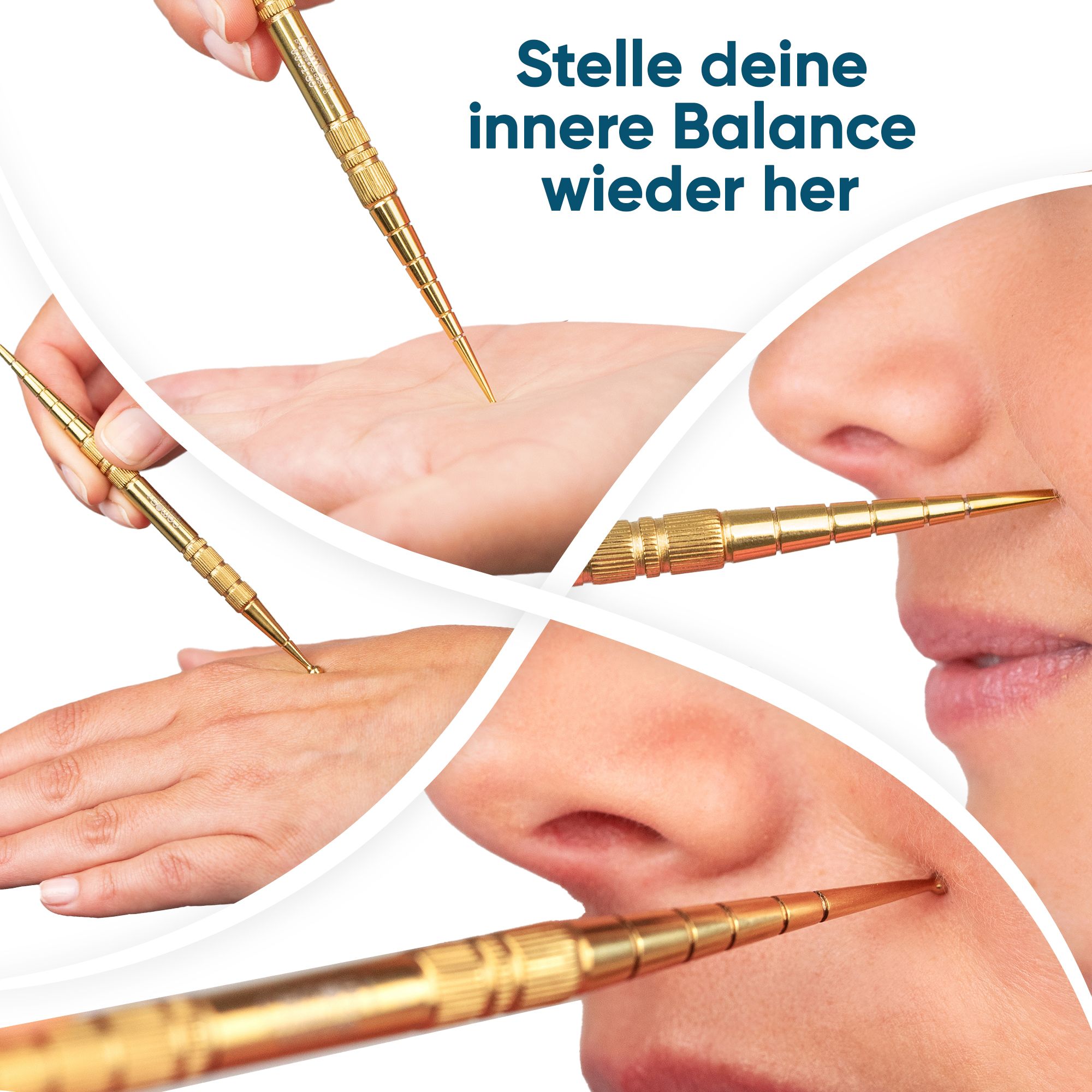 REMOS Akupressurstift, 13 cm, Ø 2.5 / 6 mm