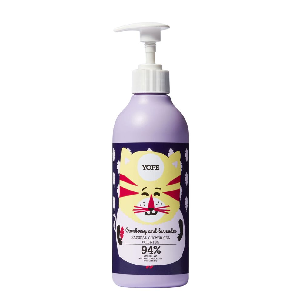 Yope Shower Gel Cranberry & Lavender for KIDS