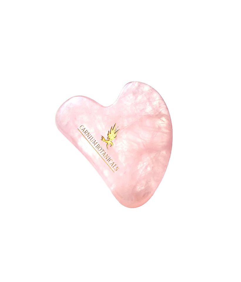 GUA SHA aus natürlichem Rosenquarz