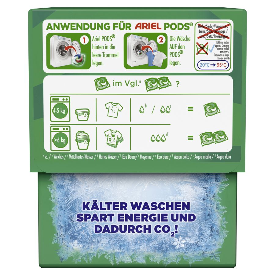 Ariel All-in-1 PODS Color+ Flüssigwaschmittel-Kapseln 15 Waschladungen
