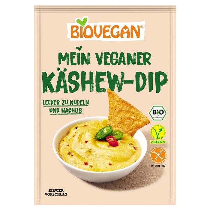 Biovegan Veganer Käshew Dip glutenfrei