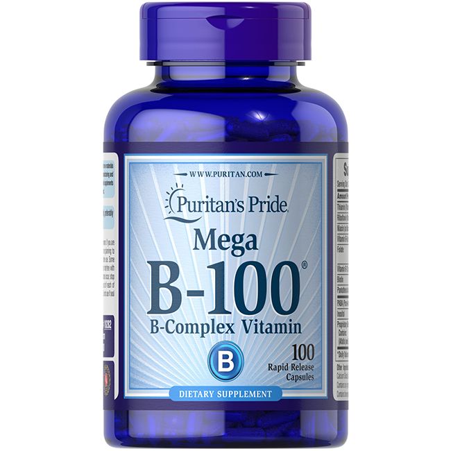 Puritan's Pride Mega B-100 (Vitamin B-Komplex)