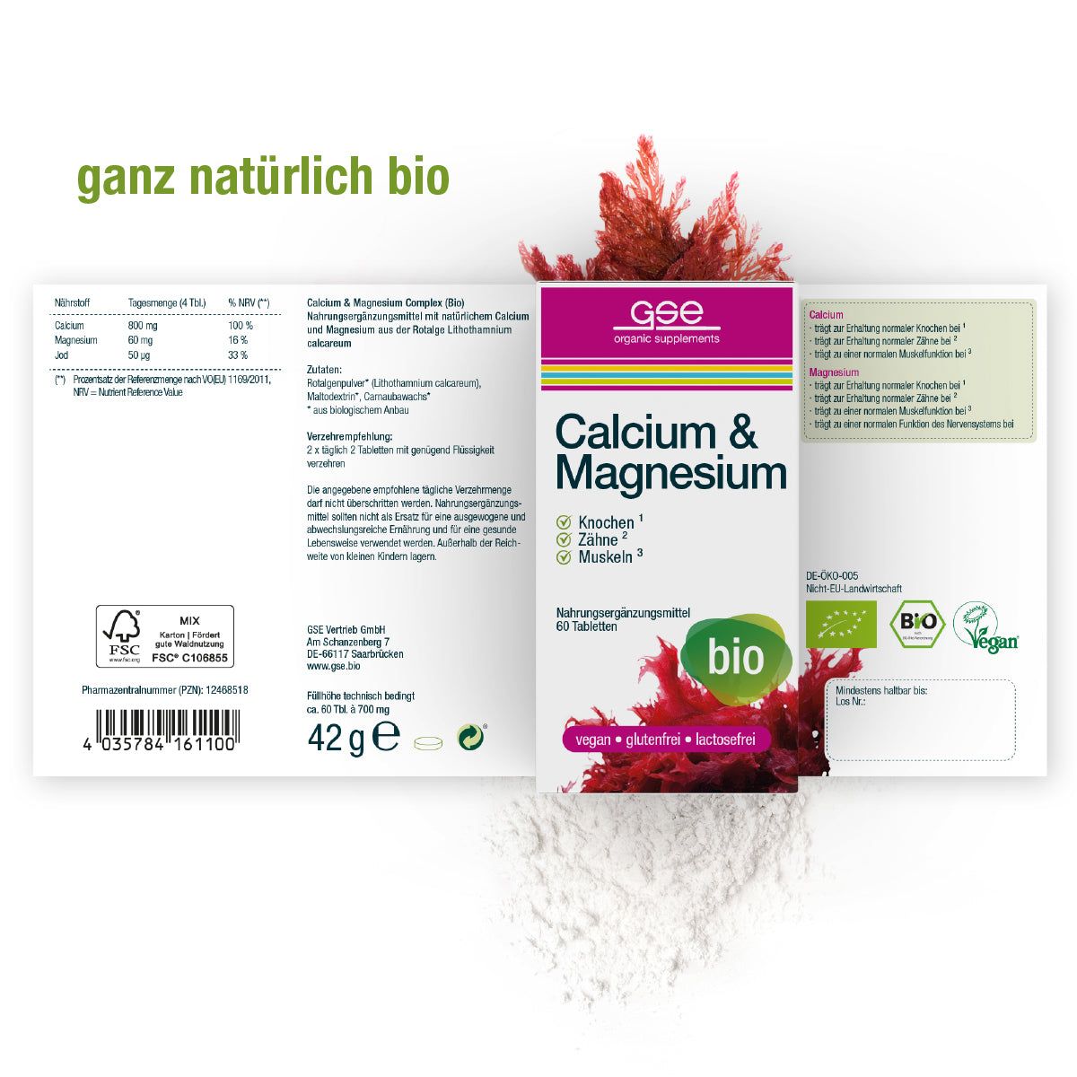 GSE - Bio Calcium & Magnesium Complex