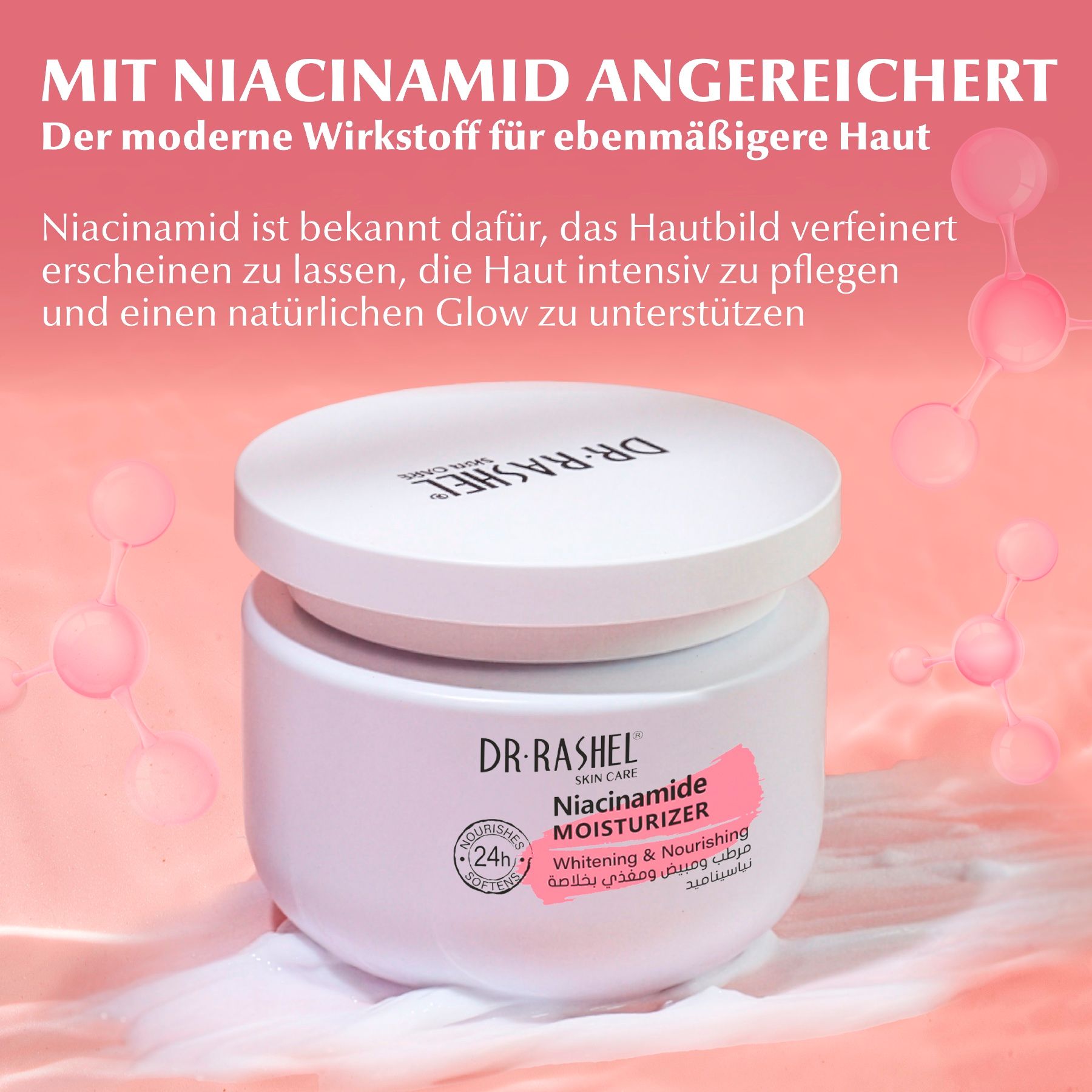 DR.RASHEL Tagescreme Niacinamid Hautaufhellende Feuchtigkeitscreme