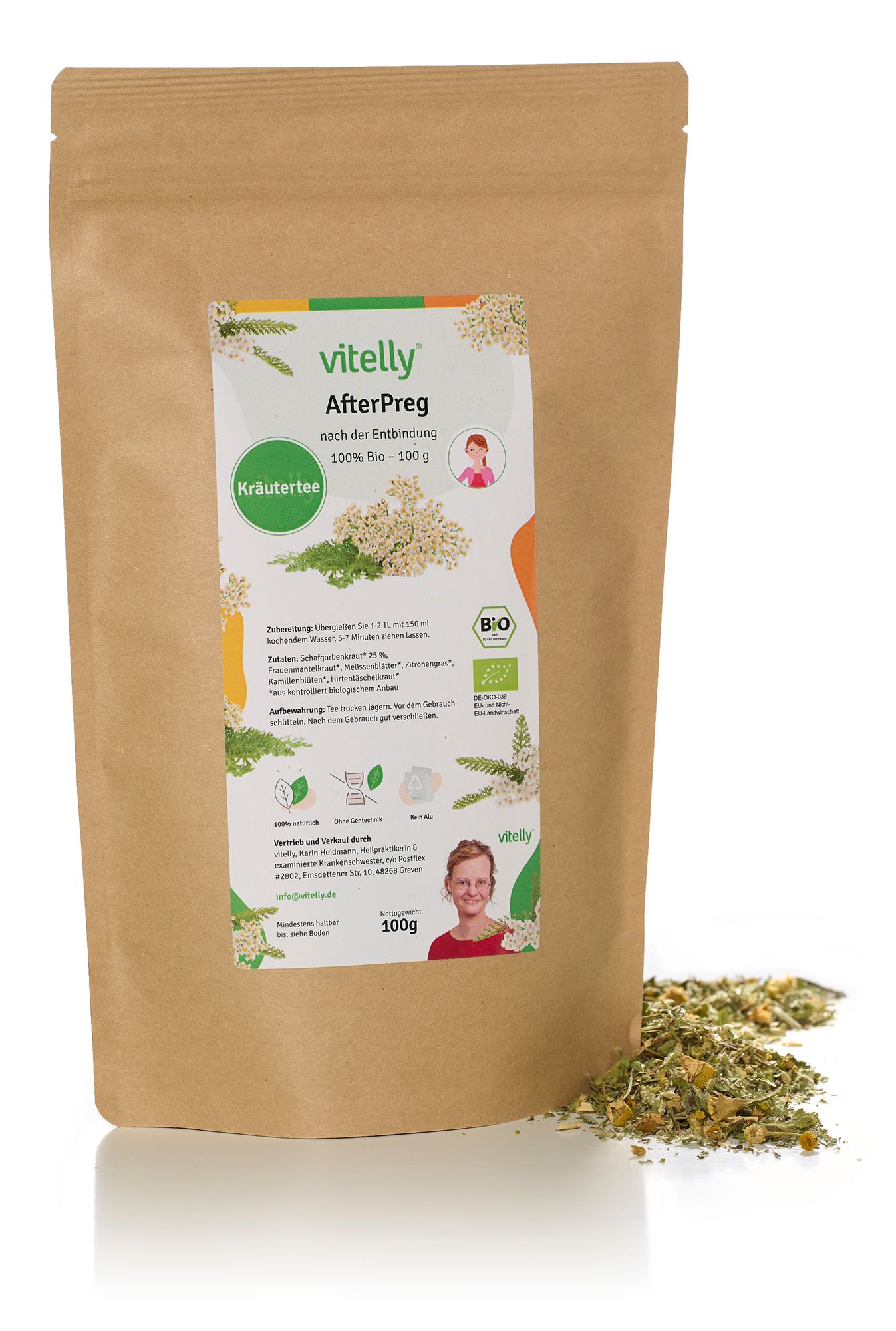 vitelly AfterPreg – Bio Tee (XXL Pack)