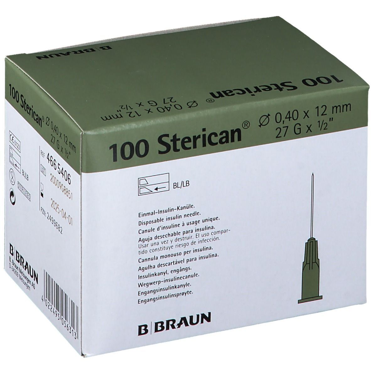B. Braun Sterican® Insulinkanüle