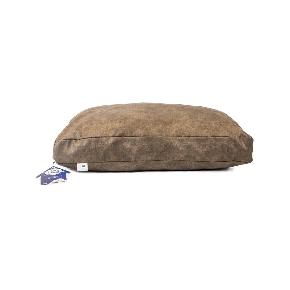 Let's Sleep Plush Pillow Hundebett l Taupe