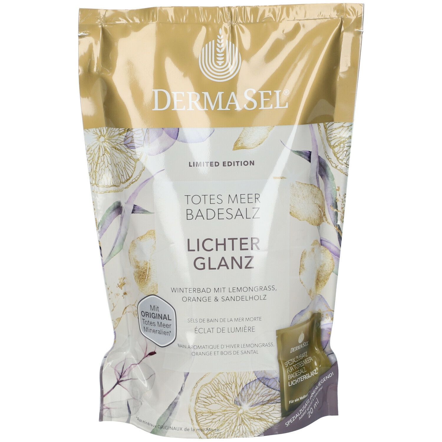 DERMASEL® Totes Meer Badesalz Lichterglanz