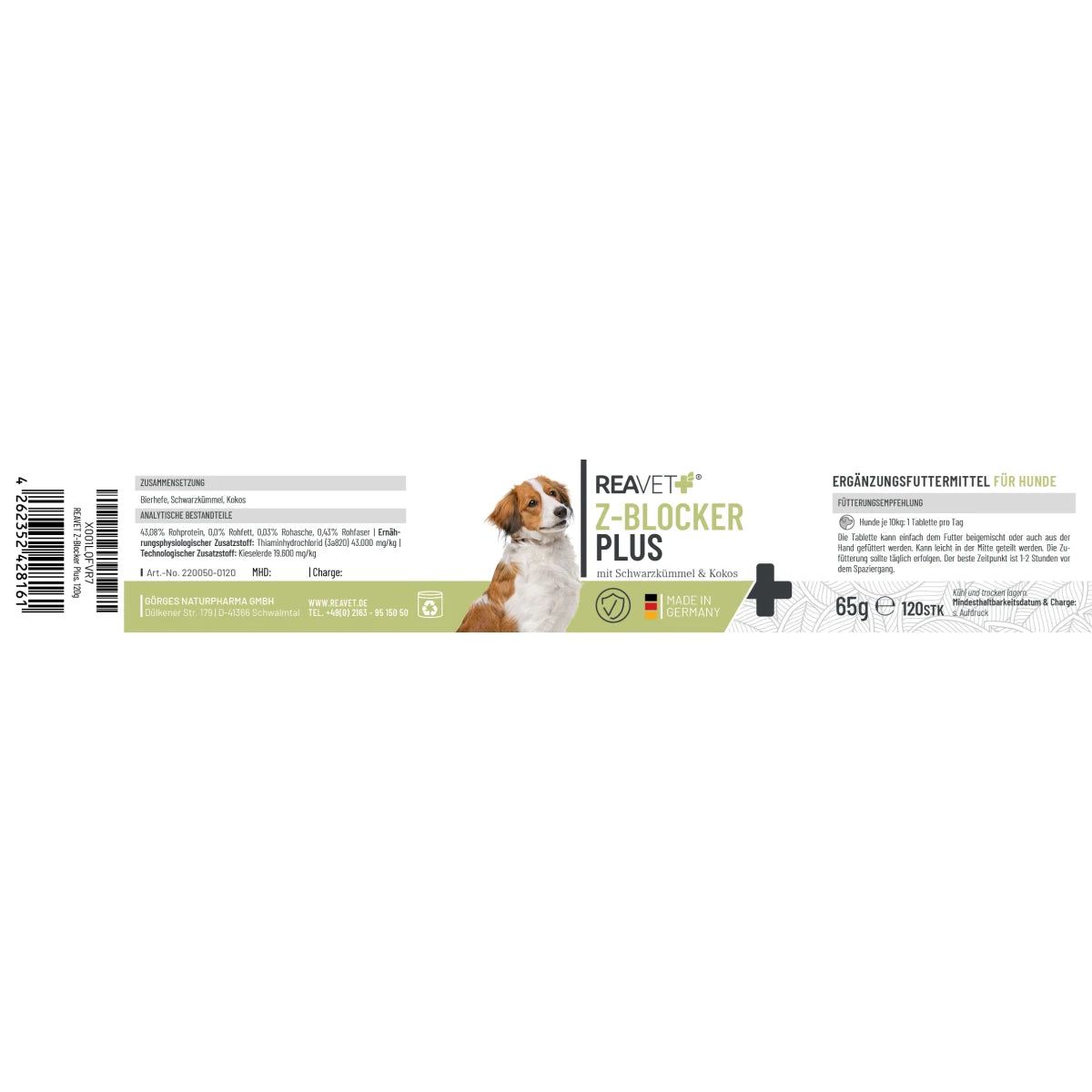 Z-Blocker PLUS Tabletten für Hunde - ReaVET