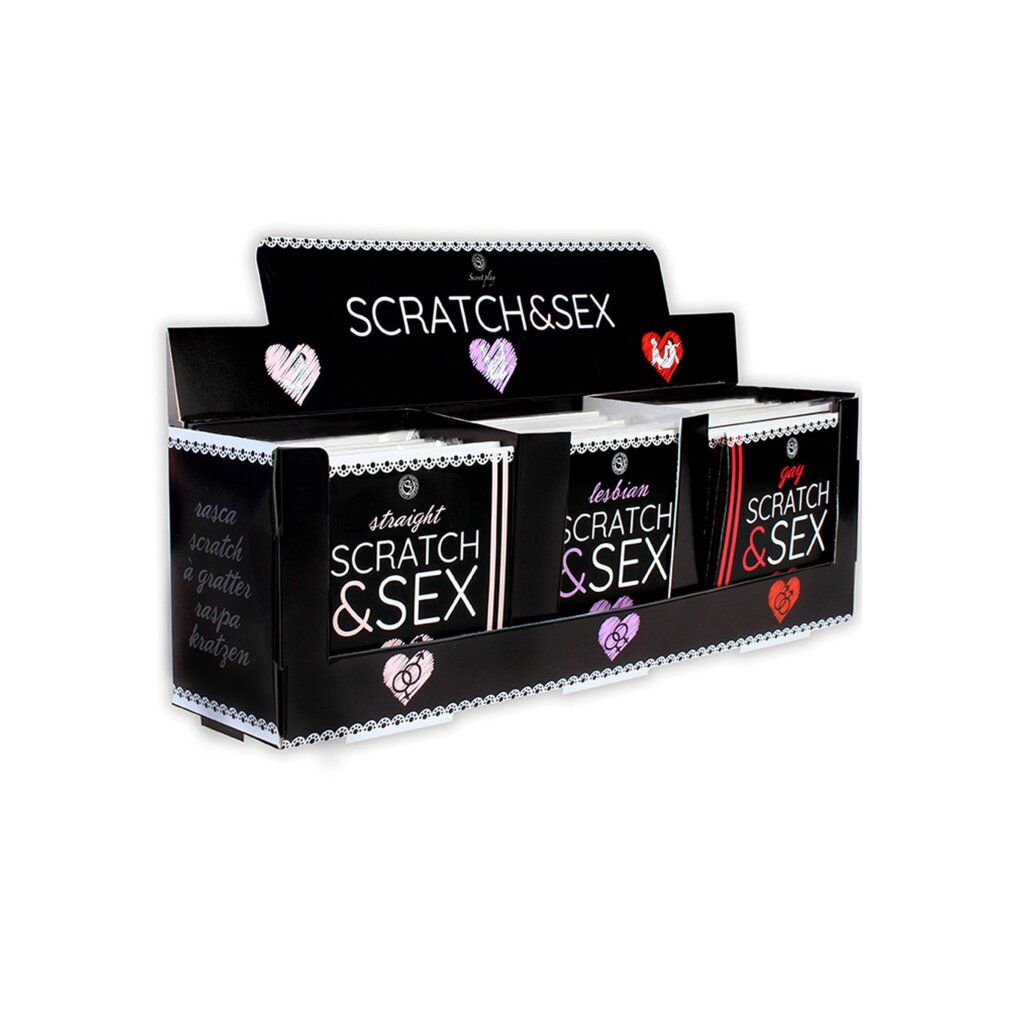 Secretplay display + scratch & sex postures es/en/fr/pt/de