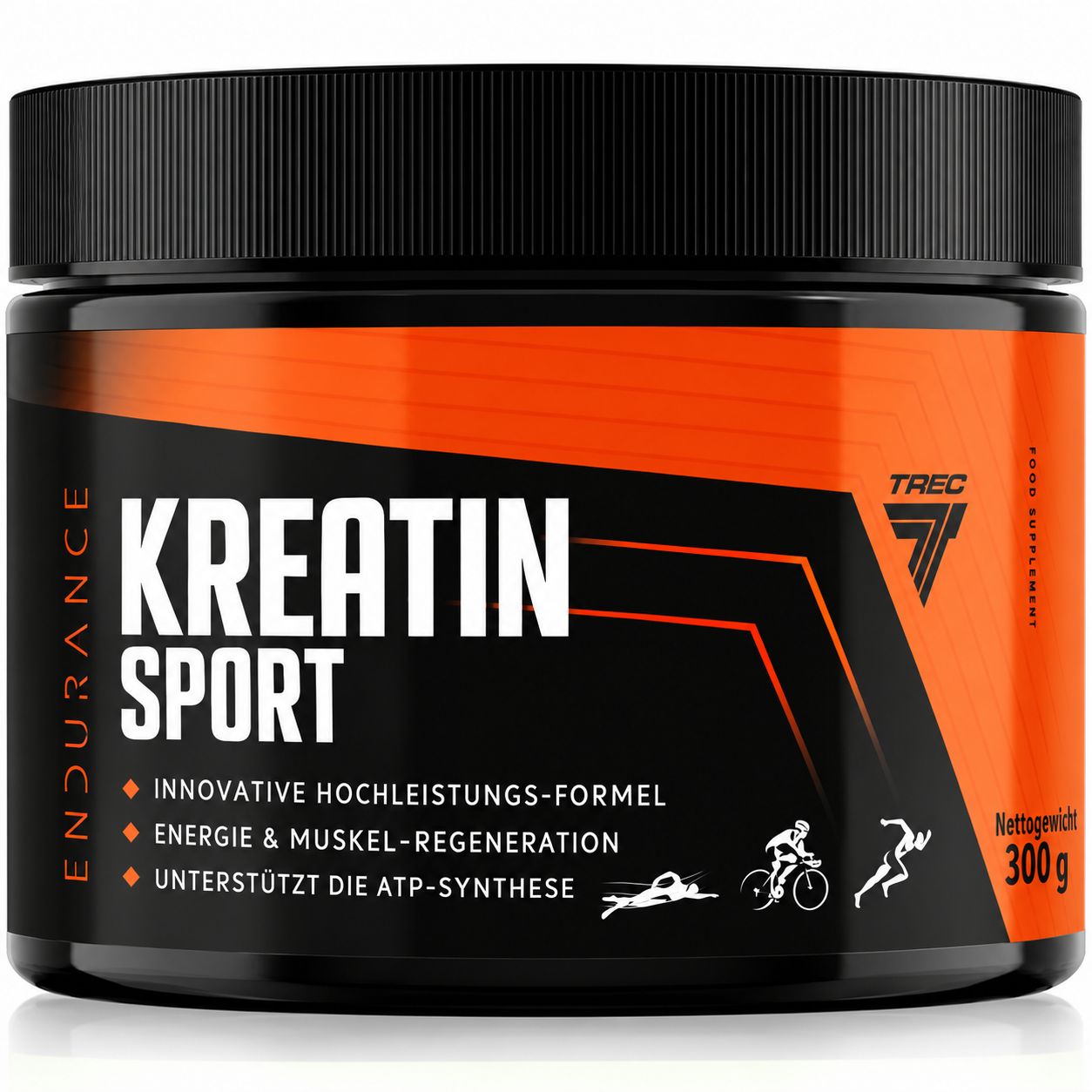 Dose Kreatin Sport, 300g. Innovative Hochleistungs-Formel.