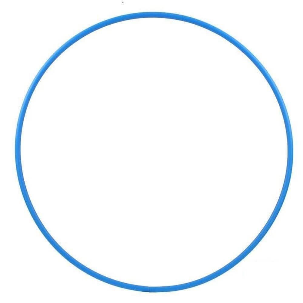 Hoopomania Kinder-Hula-Hoop ohne Deko- und Grip-Tape | Ø 60 cm | Blau