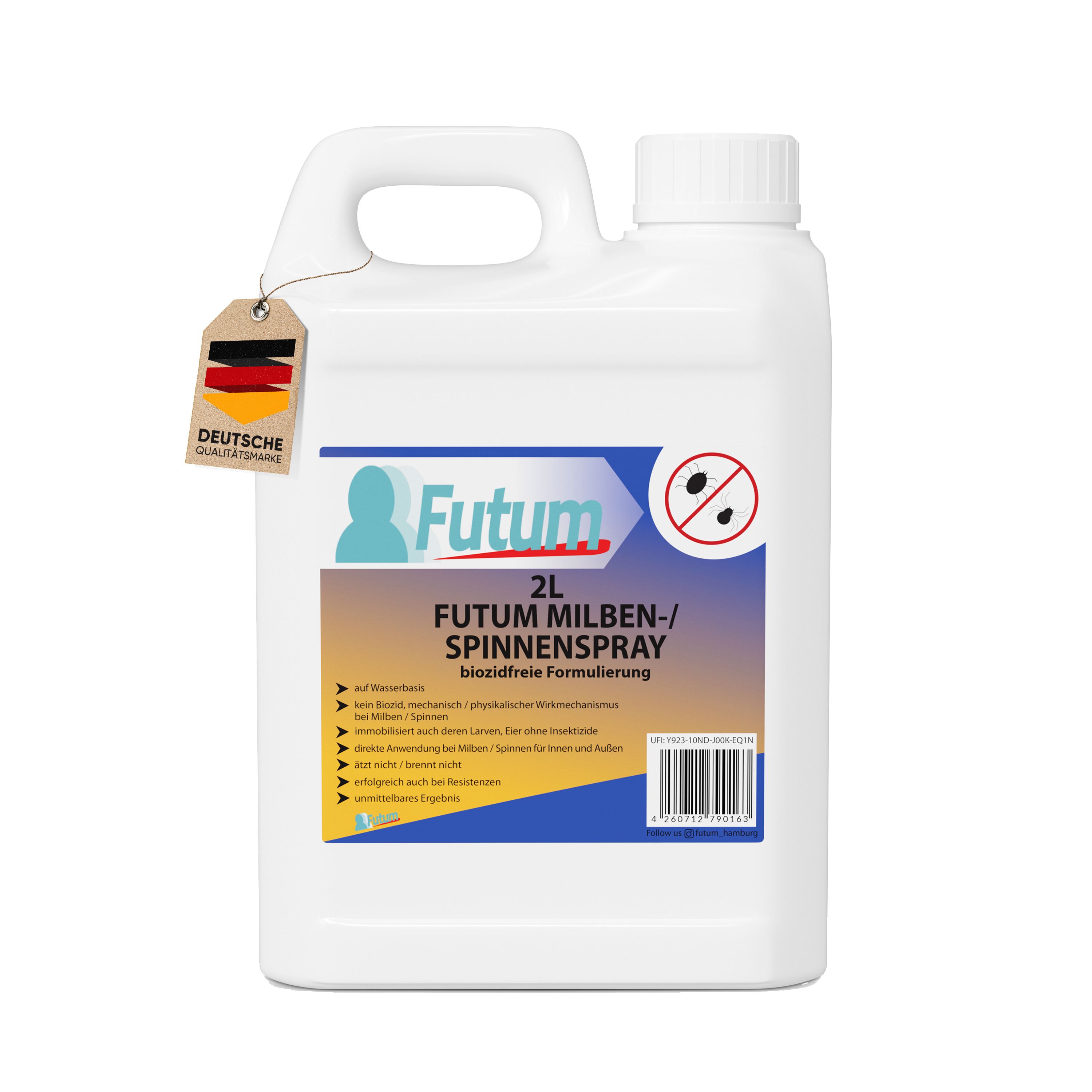 FUTUM 2L Milben- / Spinnenspray