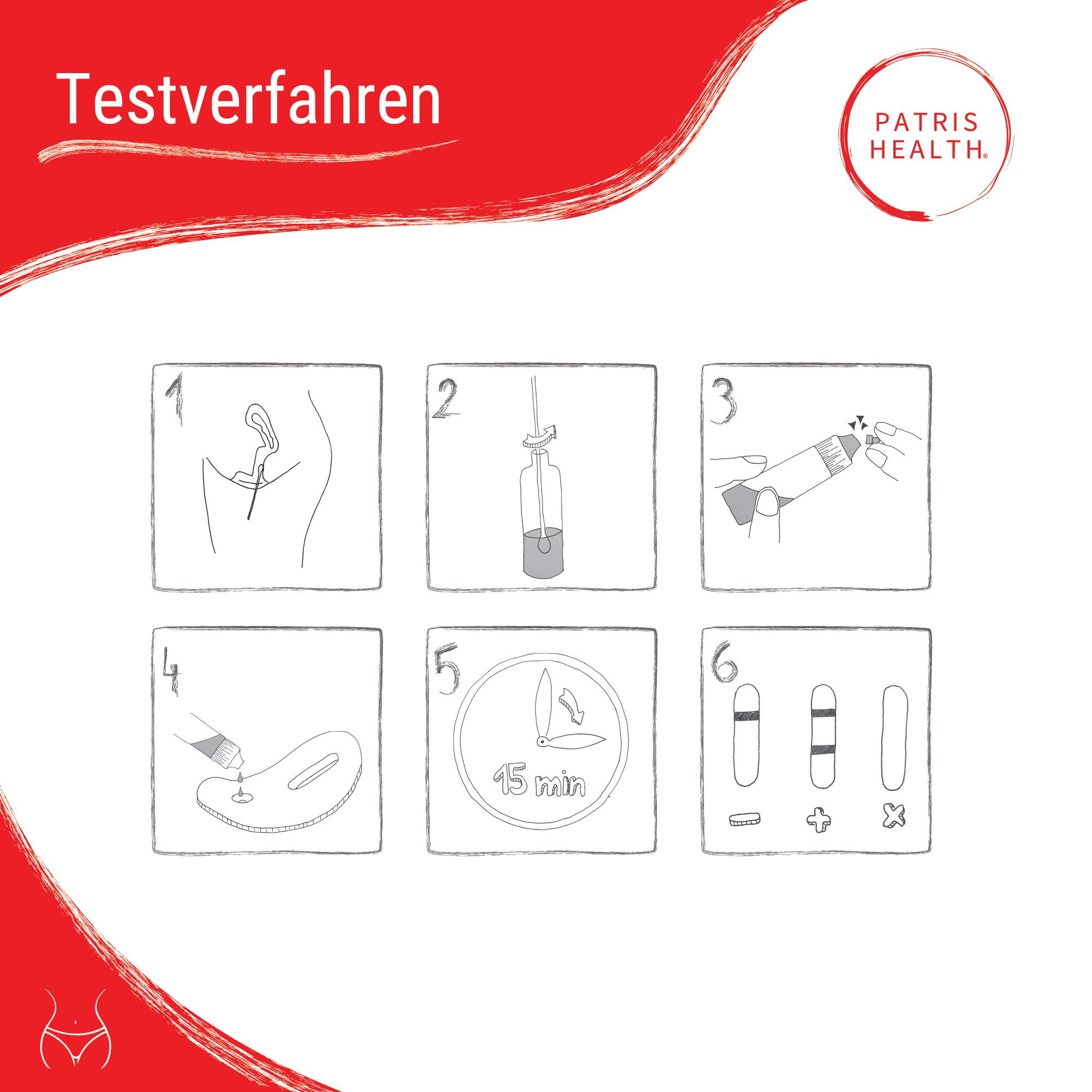 Patris Health® Chlamydien Selbsttest (Nur für Frauen)