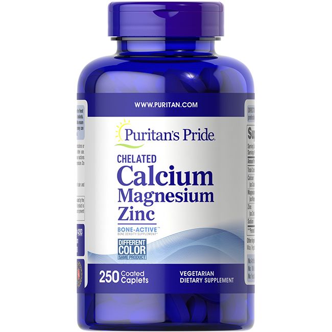 Puritan's Pride Chelat-Calcium-Magnesium-Zink